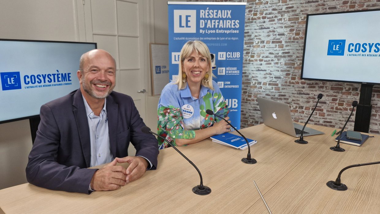 LEcosystème : Alexandra Carraz-Ceselli de L'Equipe des Lyonnes et Julien Bonnard de Full Sports