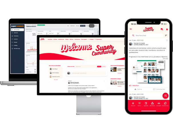 Plateforme communautaire en ligne