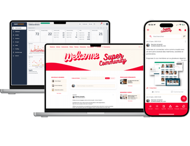 Plateforme communautaire et application mobile communautaire