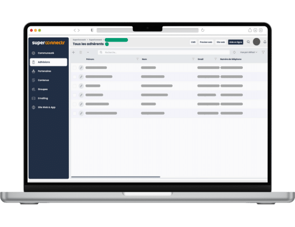 Association membership management software